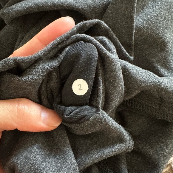 Lululemon 2 Gray Leggings - Picture 3 of 3